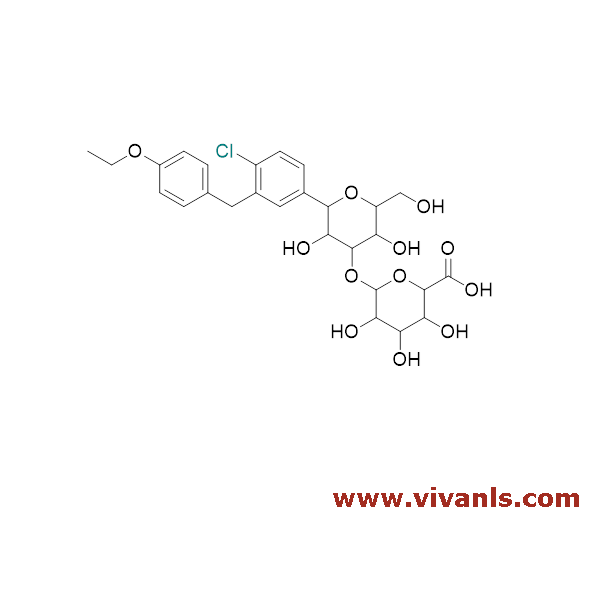 Glucuronides-Dapagliflozine 3 o beta D glucuronide-1654758388.png
